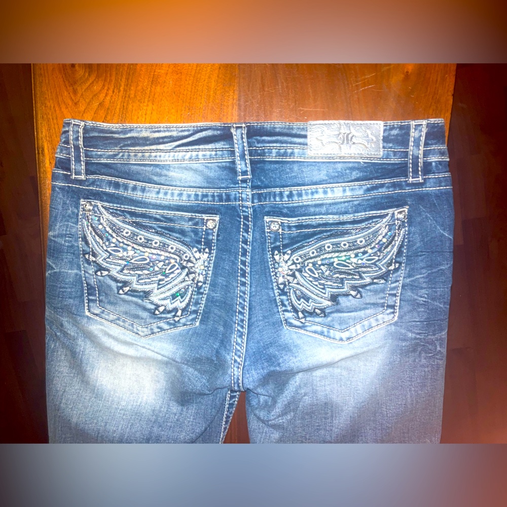 Miss Me jeans Bermuda shorts wings size 31